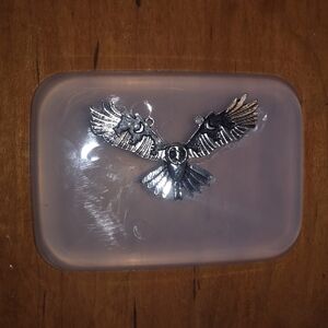 Translucent Owl Pendant Mold For DIY Resin Jewelry Making Or Polymer Clay